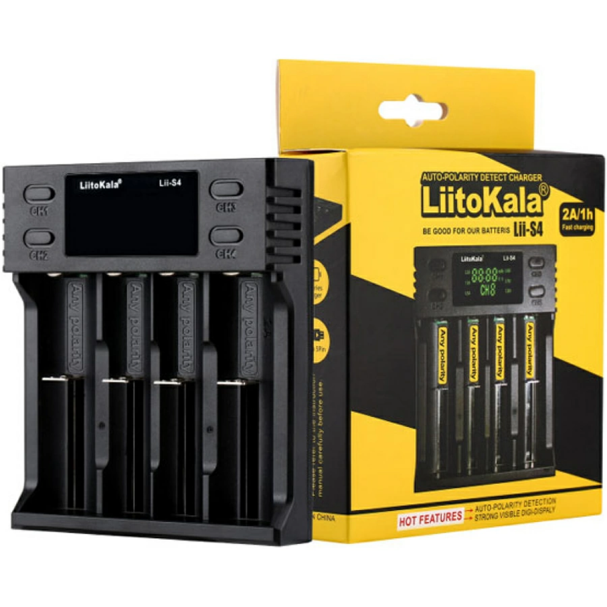 Зарядное устройство Liitokala Lii-S4