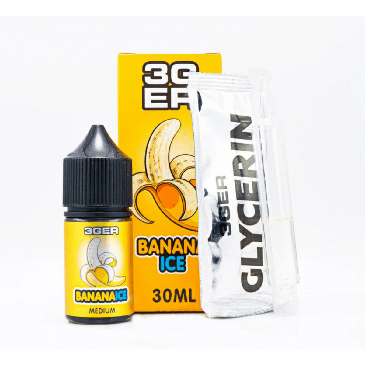Набор 3GER Salt 30мл (Banana Ice)
