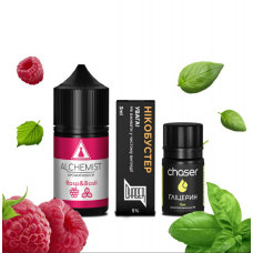 Набор Alchemist Salt 30мл (Rasp & Basil)