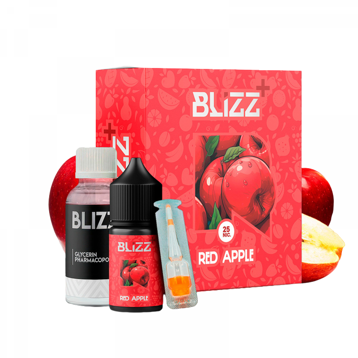 Набор Blizz Plus Salt 30мл (Red Apple)
