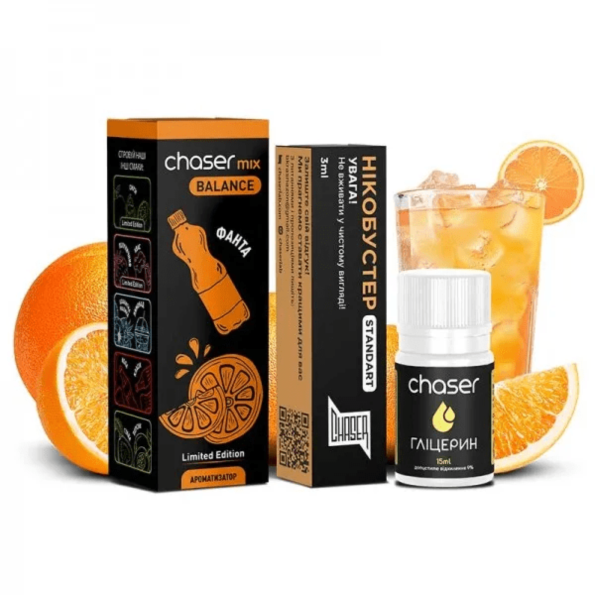 Набор Chaser For Mix Balance Salt 30мл (Фанта)