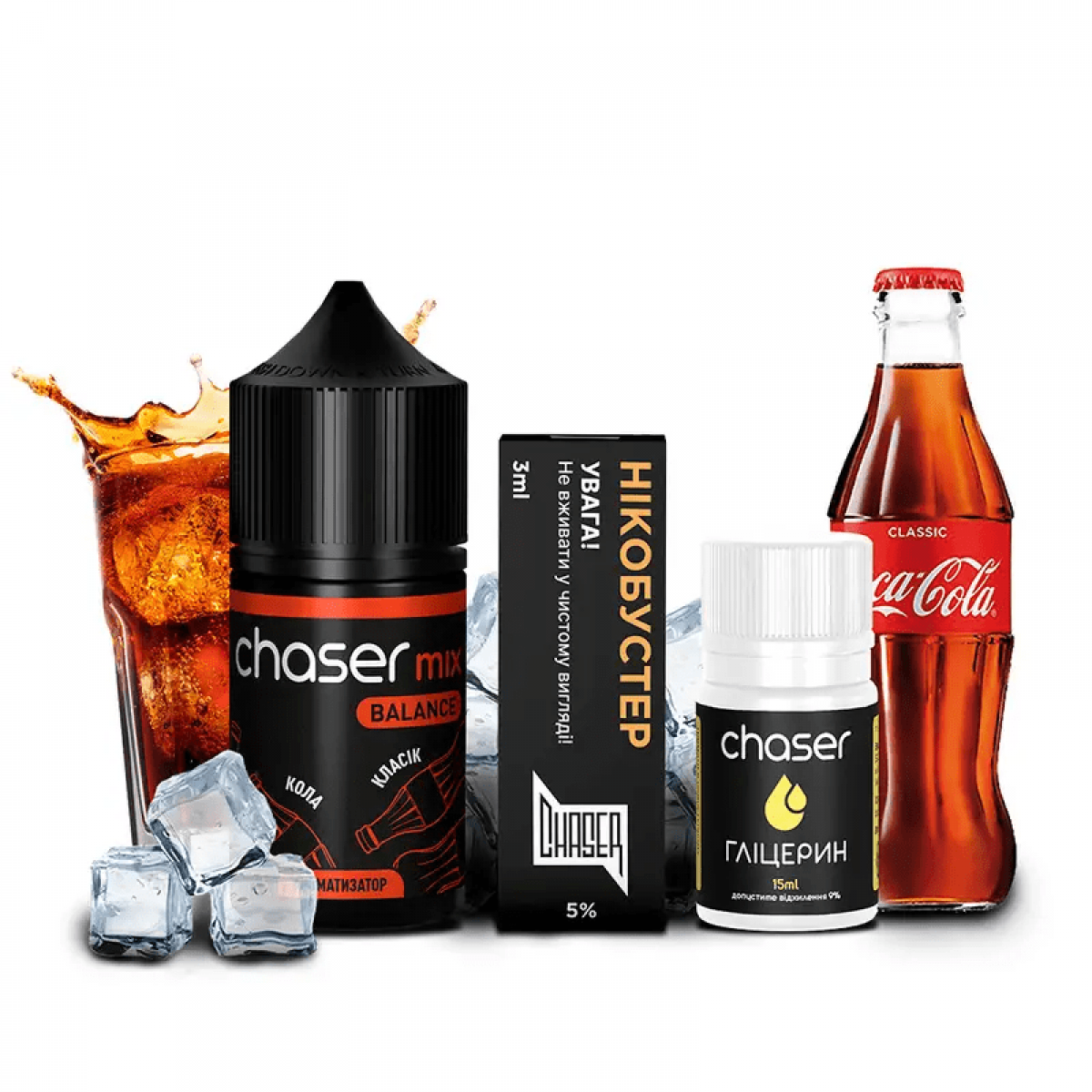 Набор Chaser For Mix Balance Salt 30мл (Кола)