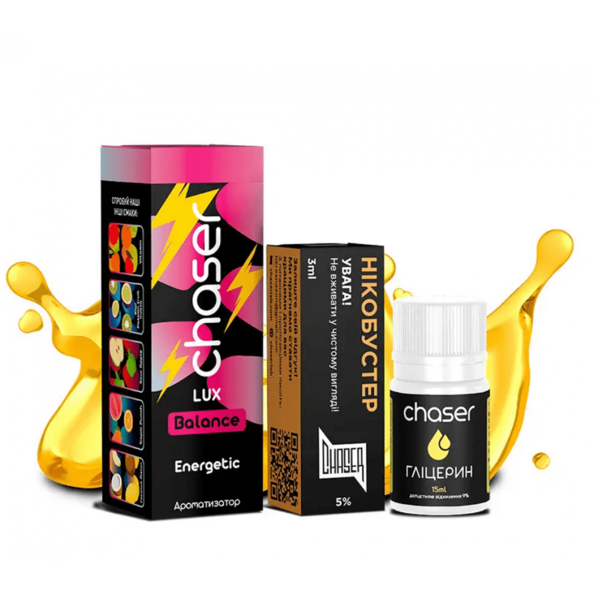 Набор Chaser Lux Balance Salt 30мл (Energetic)