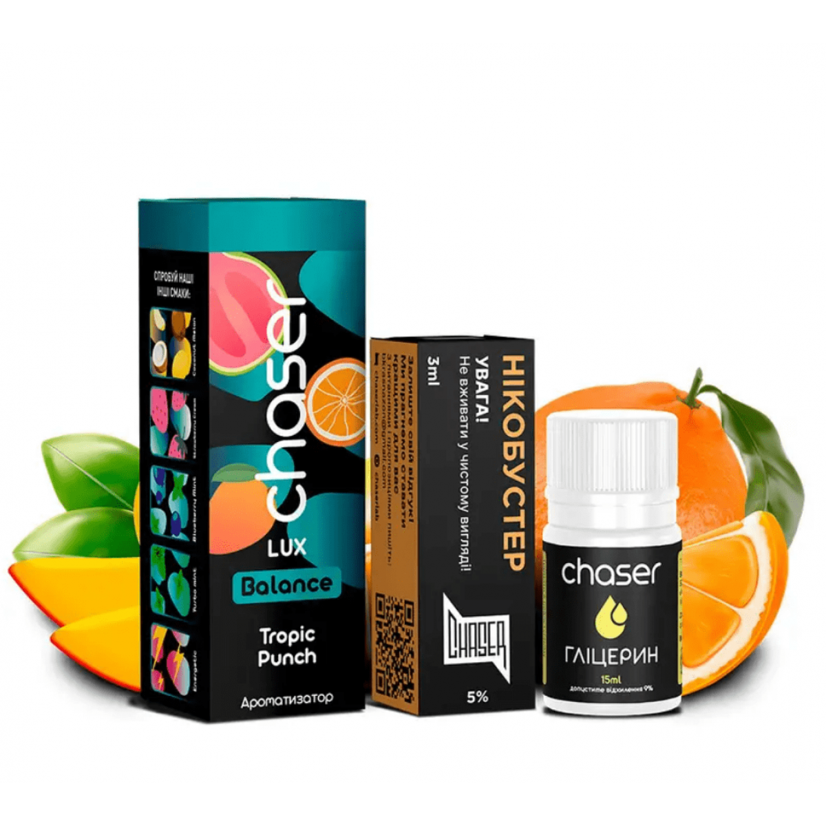 Набор Chaser Lux Balance Salt 30мл (Tropic Punch)
