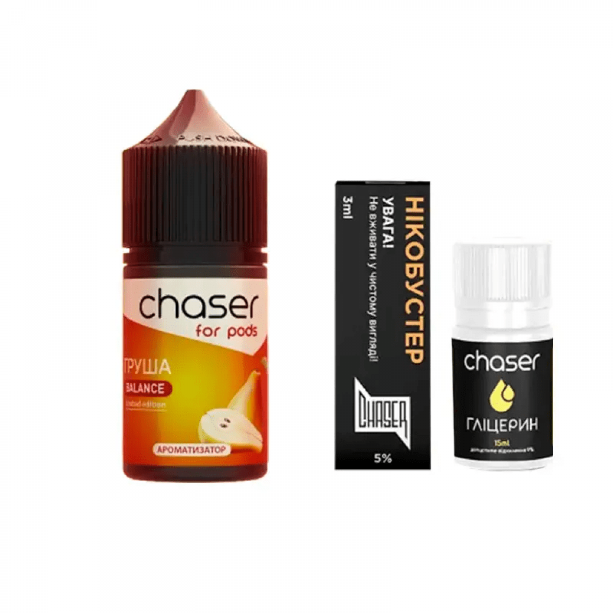 Набор Chaser For Pods Balance Salt 30мл (Груша)