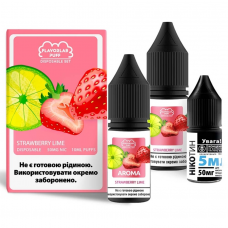 Набор Disposable Puff Salt 10мл (Strawberry Lime)