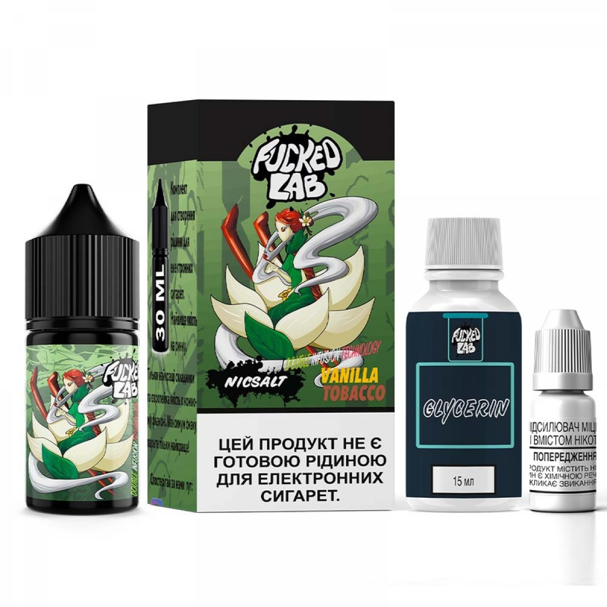 Набор Fucked Platinum Salt 30мл (Vanilla Tobacco)