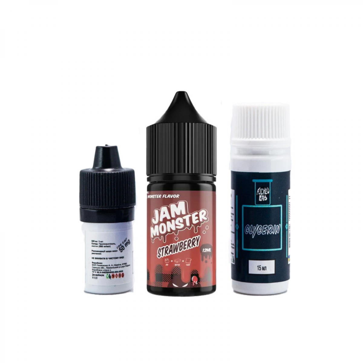 Набор Jam Monster Salt 30мл (Strawberry)