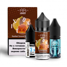 Набор Love It Salt 30мл (Hazelnut Caramel Banana Cream)
