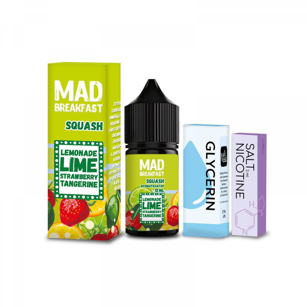 Набор Mad Breakfast Salt 30мл (Squash)