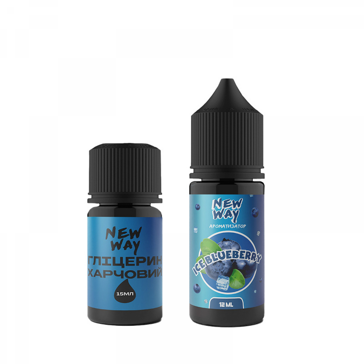 Набор New Way Ice Salt 30мл (Blueberry Ice)