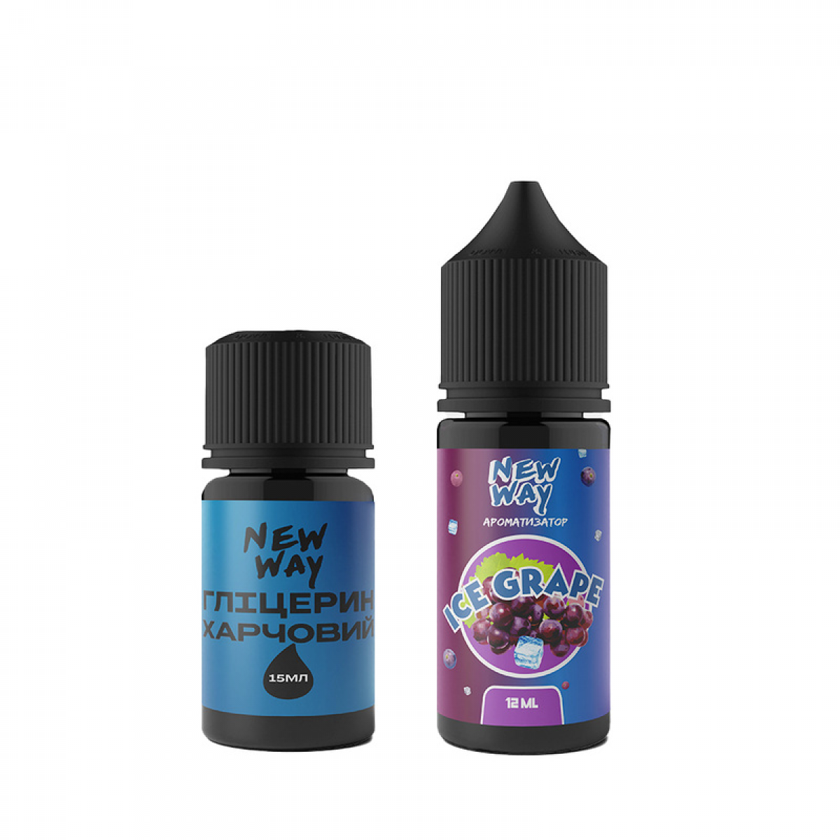 Набор New Way Ice Salt 30мл (Grape Ice)