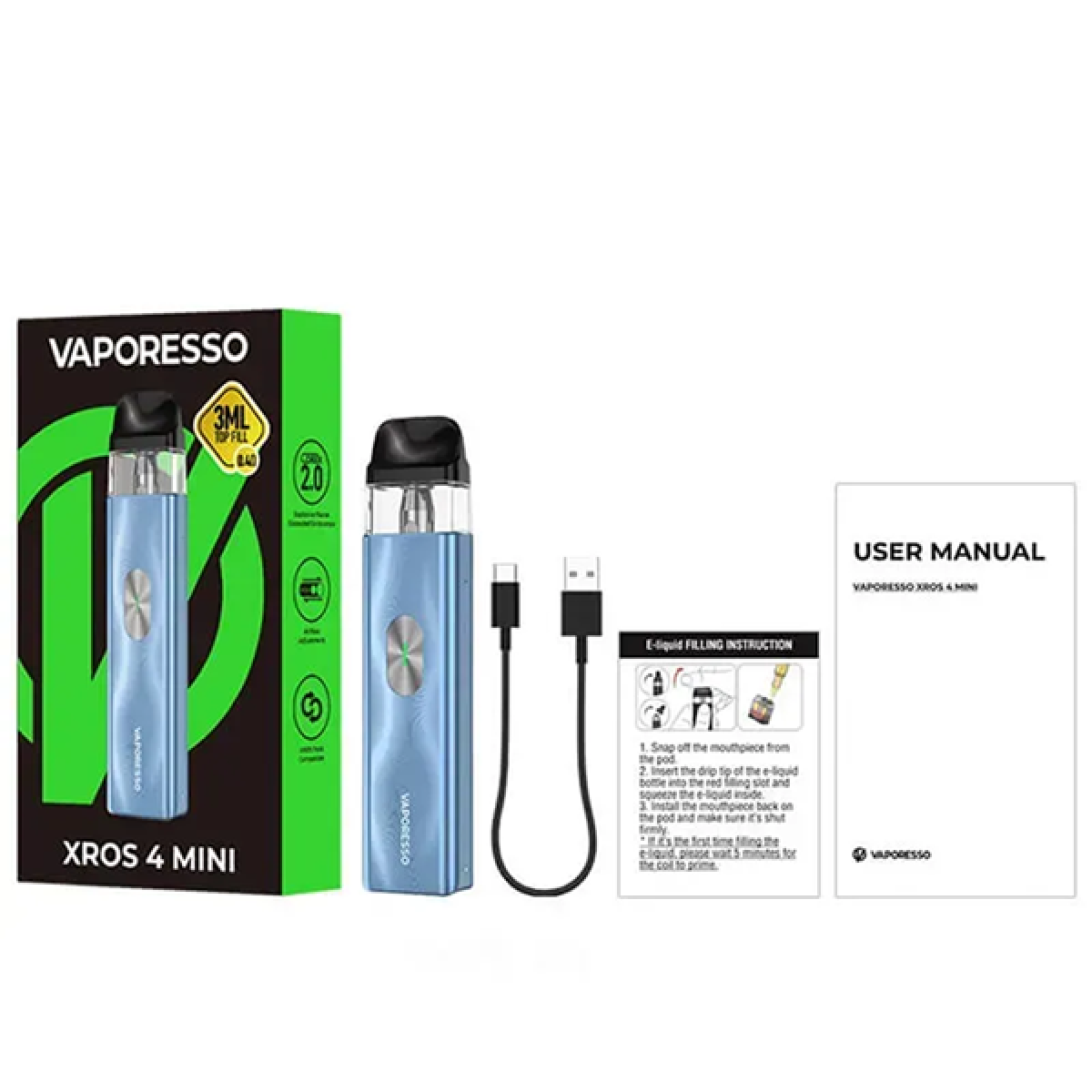 Vaporesso XROS 4 Mini Pod Kit 1000 mAh